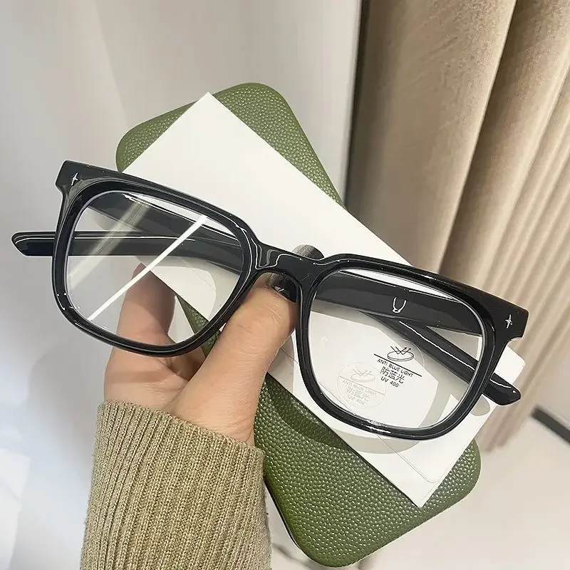Ladies Myopia Glasses Luxury Anti Blue Light Computer Near Sight Eyeglasses Finished Prescription Minus Eyewear Diopter To -4.0