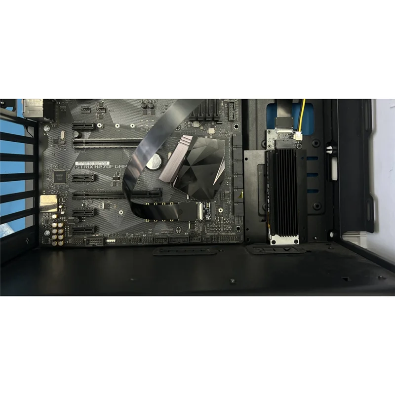 

HJ-F47SD M.2 Nvme To E1.S/E3.S SSD Extension Cable PCIE 5.0 X4 E1.S/E3.S (SFF-TA-1002) To Nvme SSD Card Extension Cable