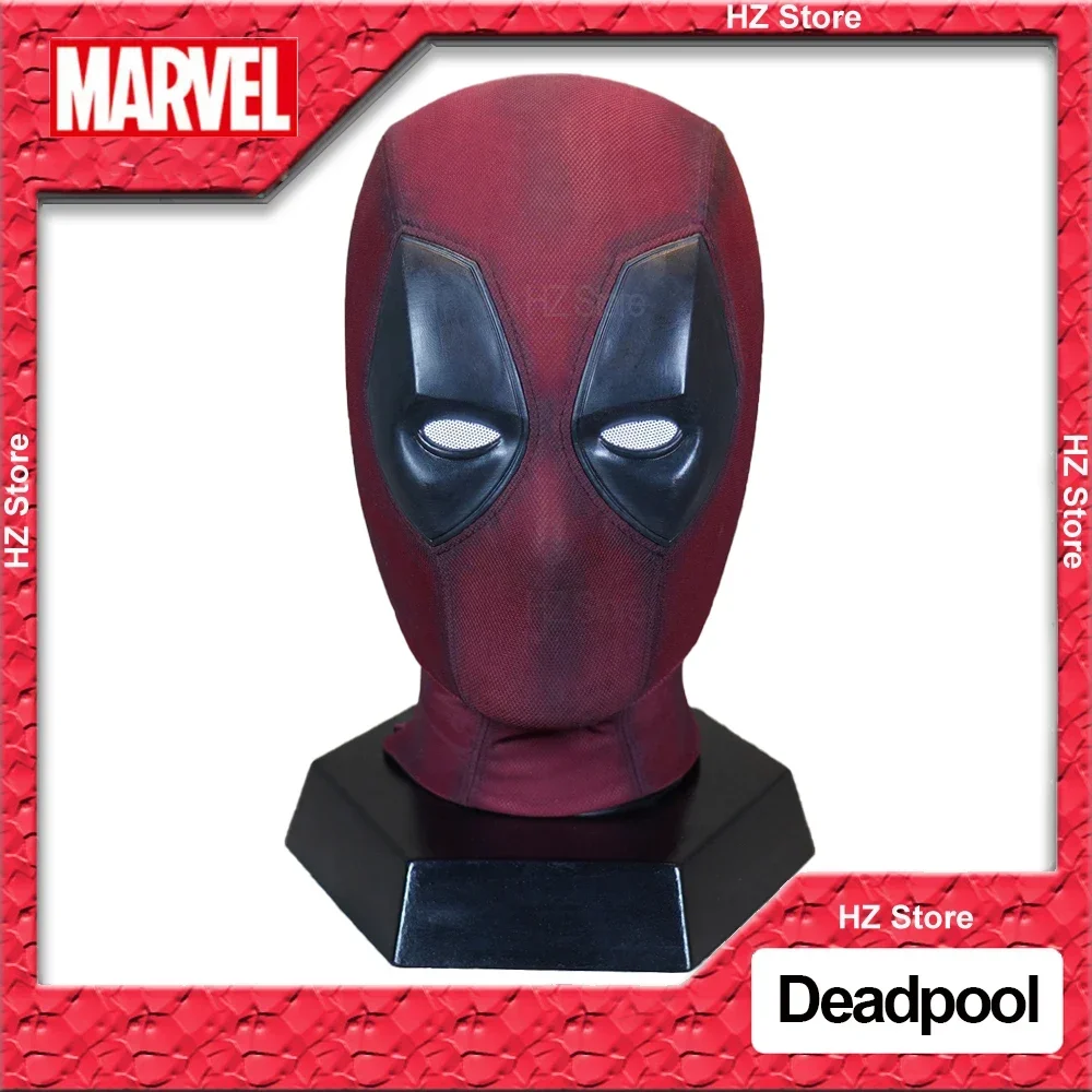 Marvel Deadpool Mask 1:1 3D Handmade Halloween Cosplay Costume Superhero Cos Mask Helmet Replica for Man Coser Birthday Gift