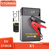 VTOMAN X1 Jump Starter with 100PSI Air Compressor, 2500A Peak Car Starter, 12V Lithium Jump Box, Auto Battery Booster Pack
