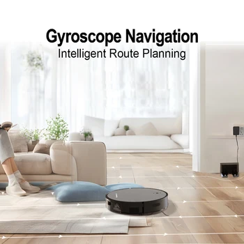 Robot Vacuum Cleaner Combo and Mop 6000PA Strong Suction Robotic App& Remote Control Self-Charging Smart Mapping for Pet Hair 3