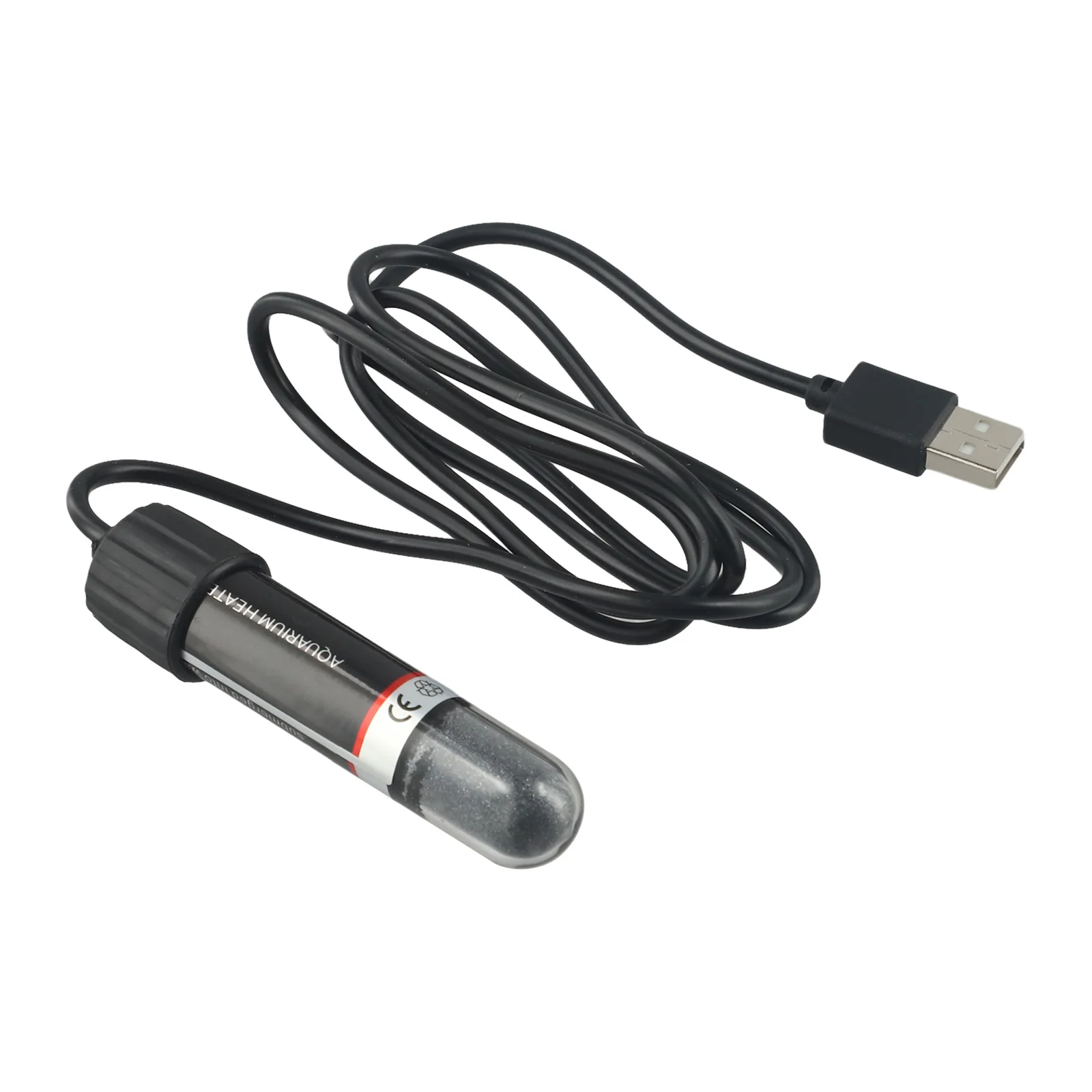 About 130cm Wire Length Small Aquarium Heater DC5V Voltage High-quality Quartz Glass Intelligent Thermal Sensor