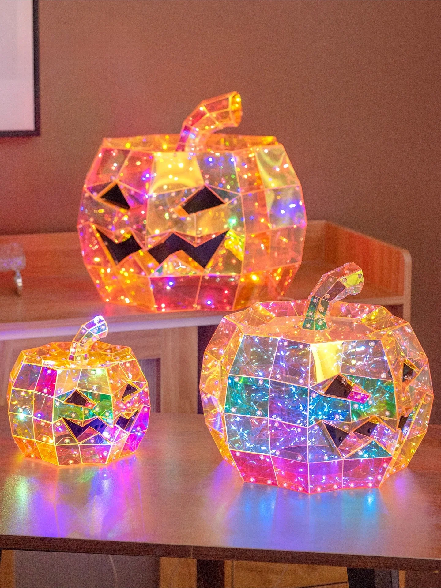 Decoration Symphony Ghost Festival Pumpkin Lantern Decoration Ornament Bar Window Atmosphere Scene Dress Up Props Decoration