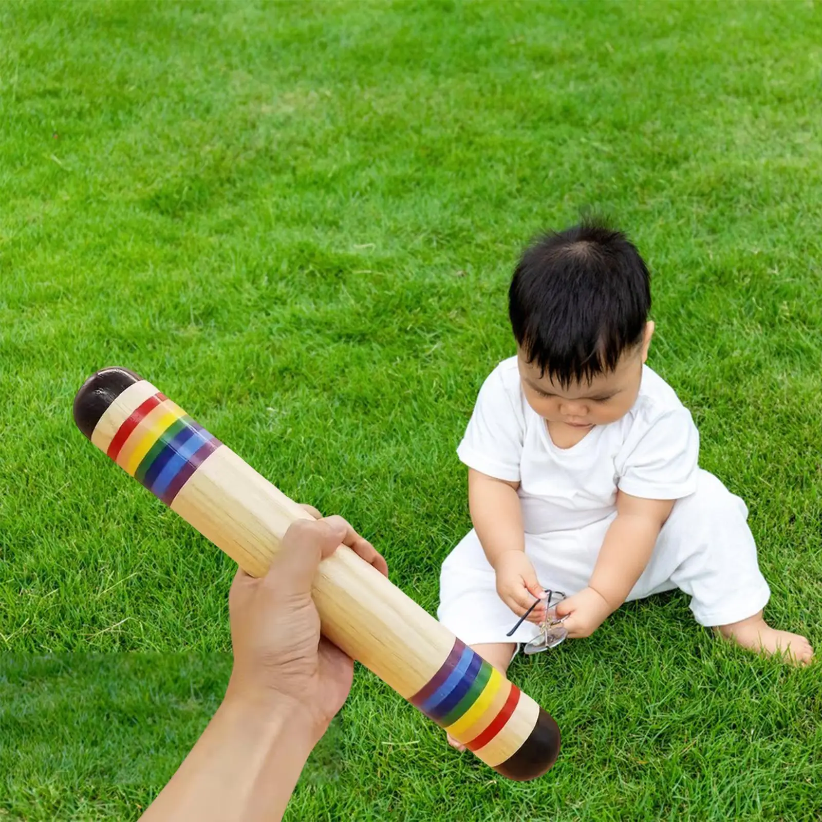 Sticks, Generator, Musical Lighting, Sensory Development And Percussion Game, Tube Rattle Shaped Like A .