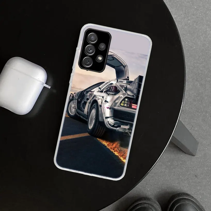 Back To The Future TV Phone Case for Samsung Galaxy A15 A25 A35 A55 A14 A24 A34 A54 A04S A13 A23 A33 A53 A03S A52 A12 A22 A32 A0