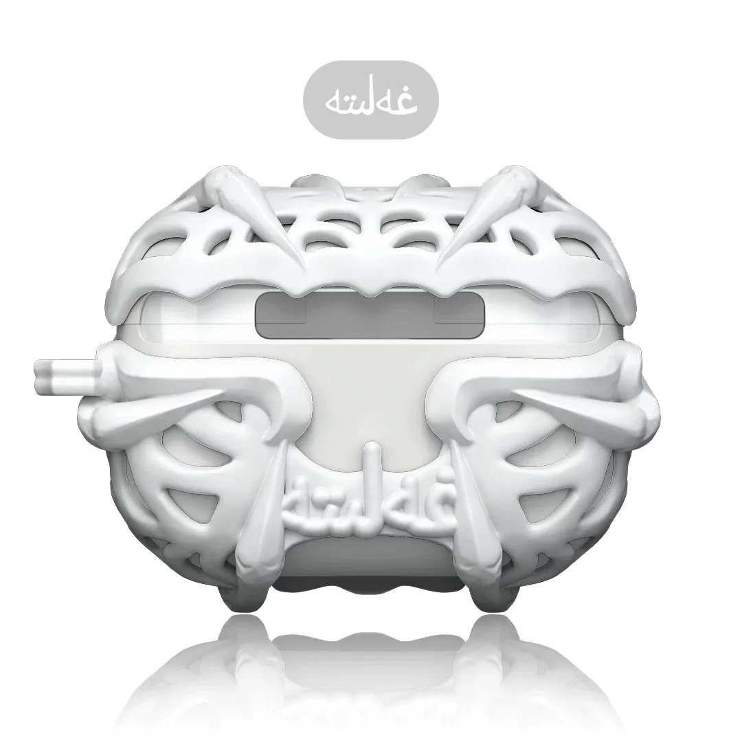 Adequado para AirPods, capa de fone de ouvido estranho