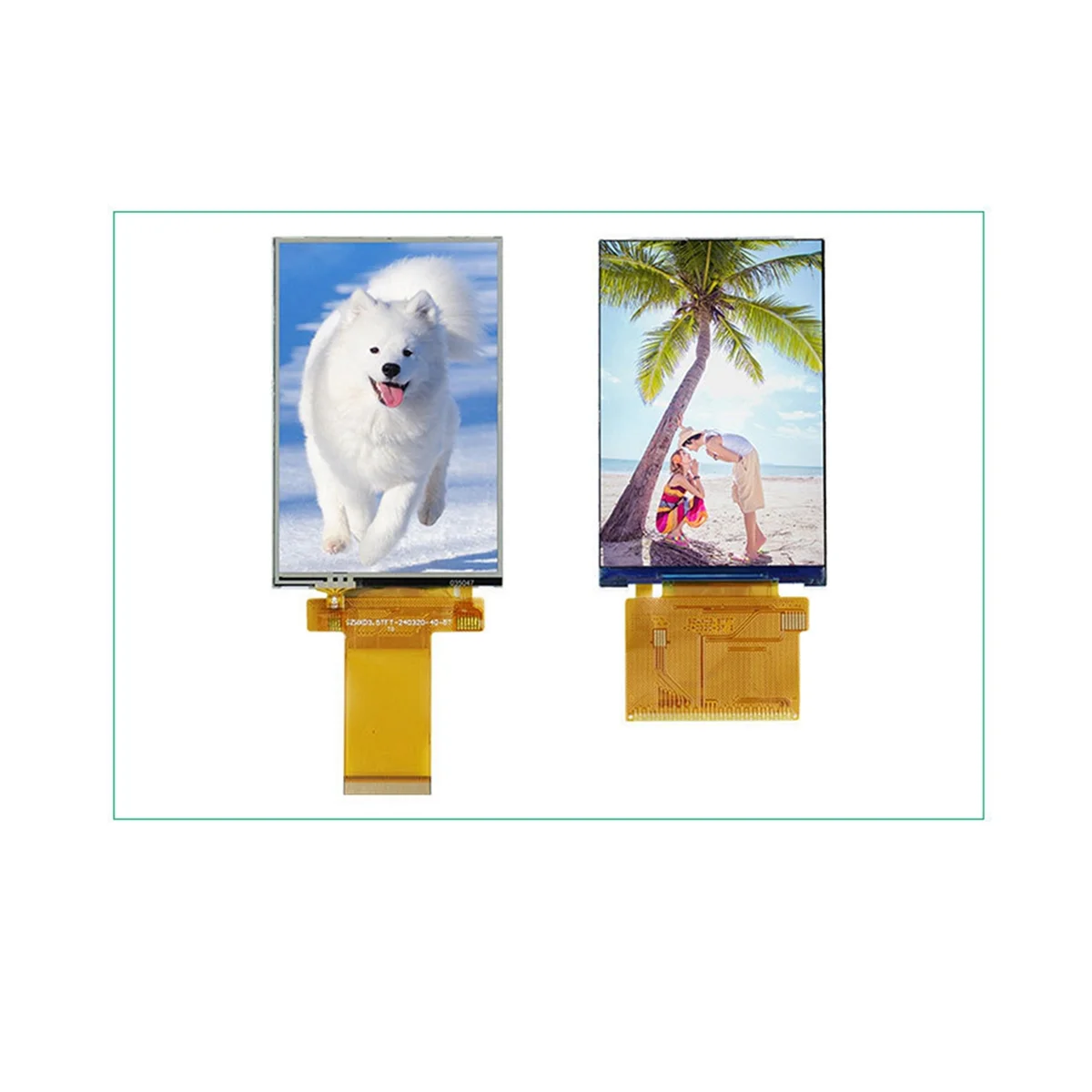 Nuclear Radiation Detector LCD Screen 320X480 Capacitive Screen 3.5 Inch Test Display Color Screen