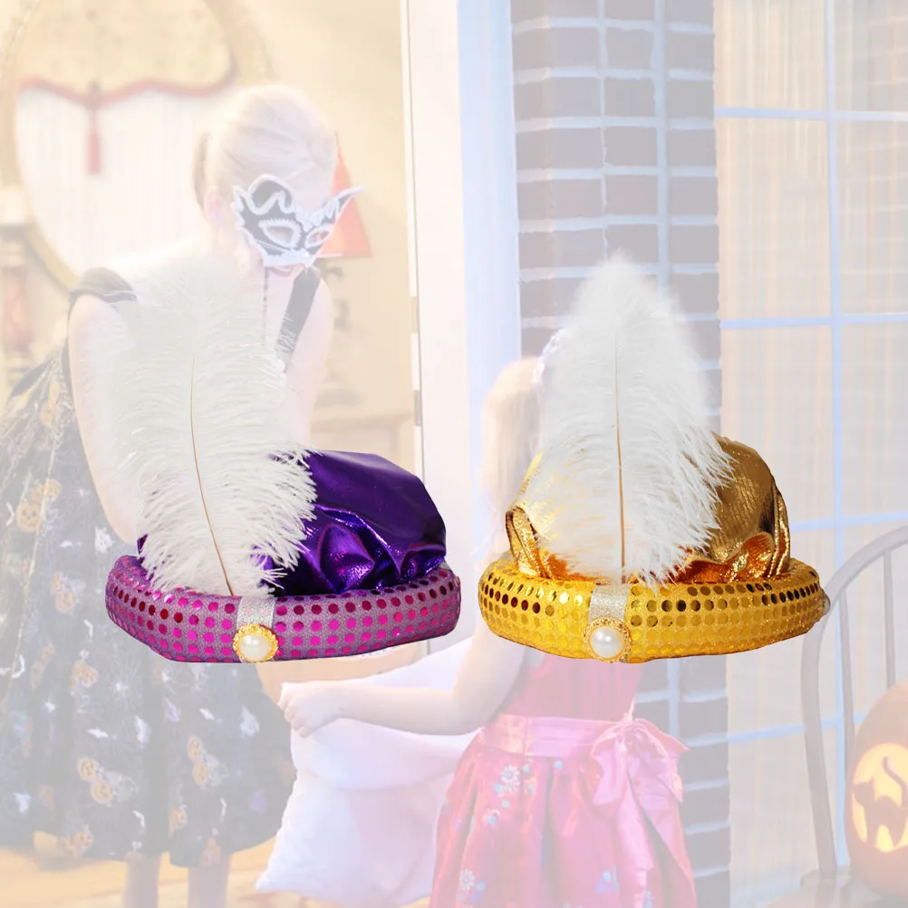 

Шляпа со светоотражающими блестками, дизайнерская ткань премиум-класса для Хэллоуина, косплея, аксессуары для выступлений на сцене, реквизит для