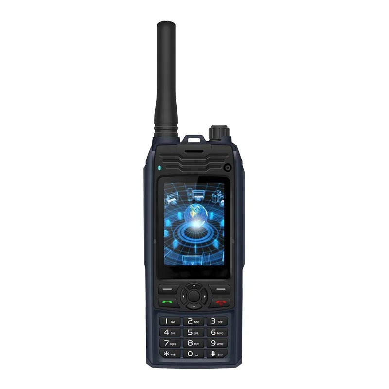 

4g Long Range Two Way Radio Android 10 POC Walkie Talkie Mobile Phone With Dual Sim Card