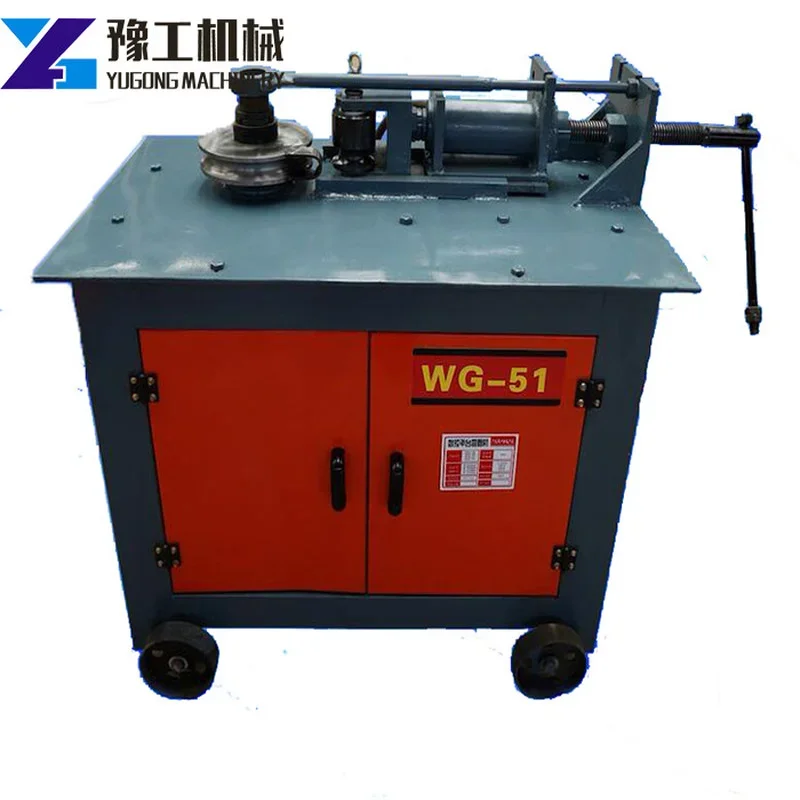 Hydraulic Pipe Bender Pipe Bending Tool Pipe Bending Machine Double Head Steel Pipe Bending Machine for Commercial Usage