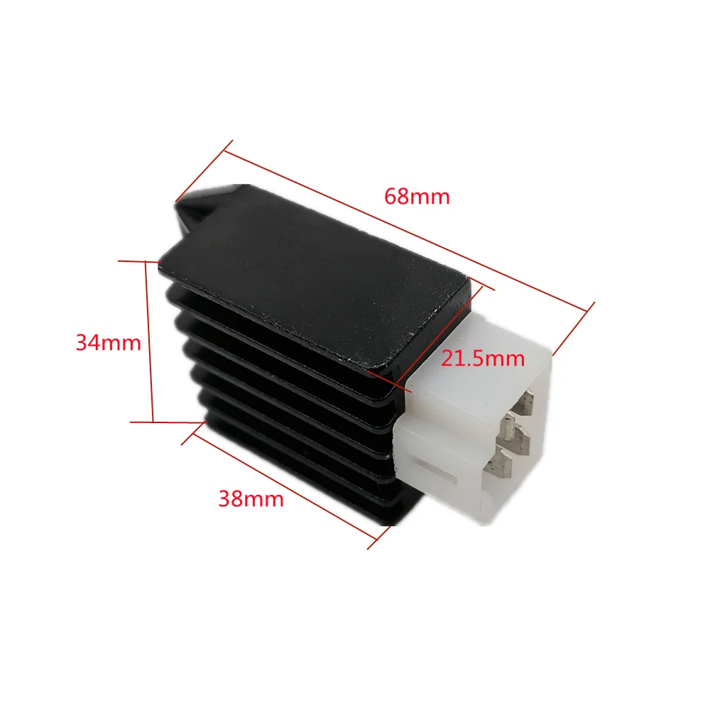 Motorcycle Rectifier Regulator for Honda Dayang Lifan Haojue Kymco JH70 WAVE100 C110 GY6125 DY100 Universal Voltage adjuster