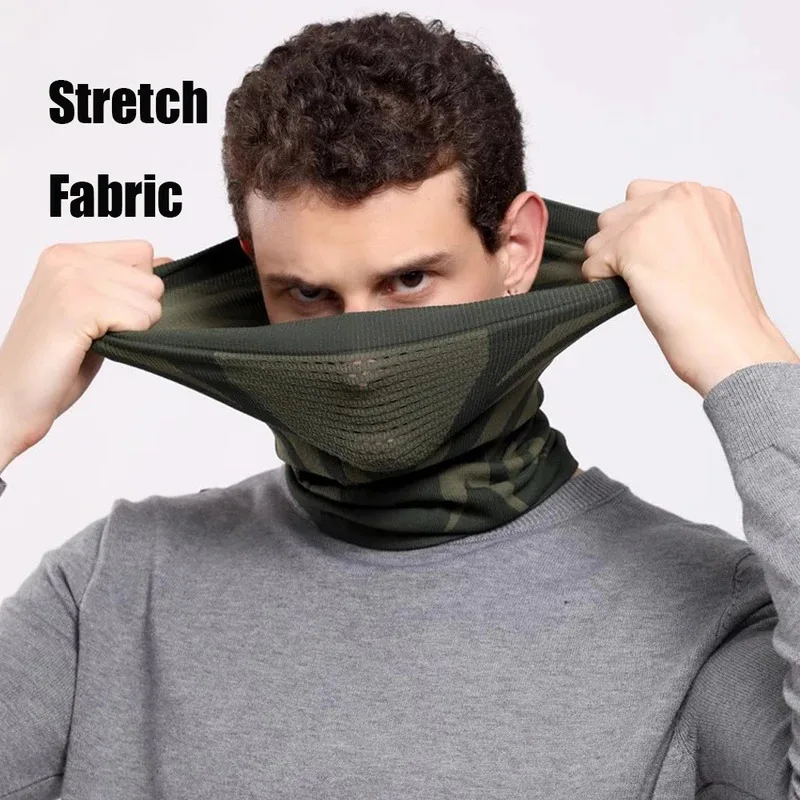 Unisex Winter Breathable Warm Ski Mask Bike Motorcycle Half Face Mask Scarf Outdoor Sports Running Hiking Fishing Cycling Mask view 3