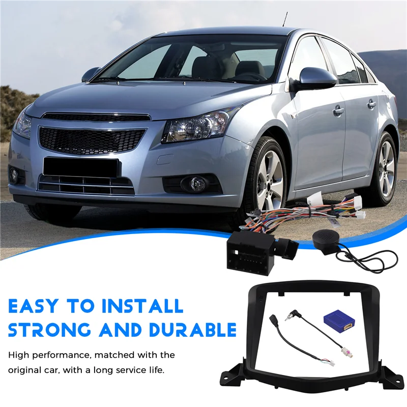 

A20K-Car Multimedia Panel Frame For Cruze J300 2009 - 2014 For 9 Inch Android Stereo Panel Harness