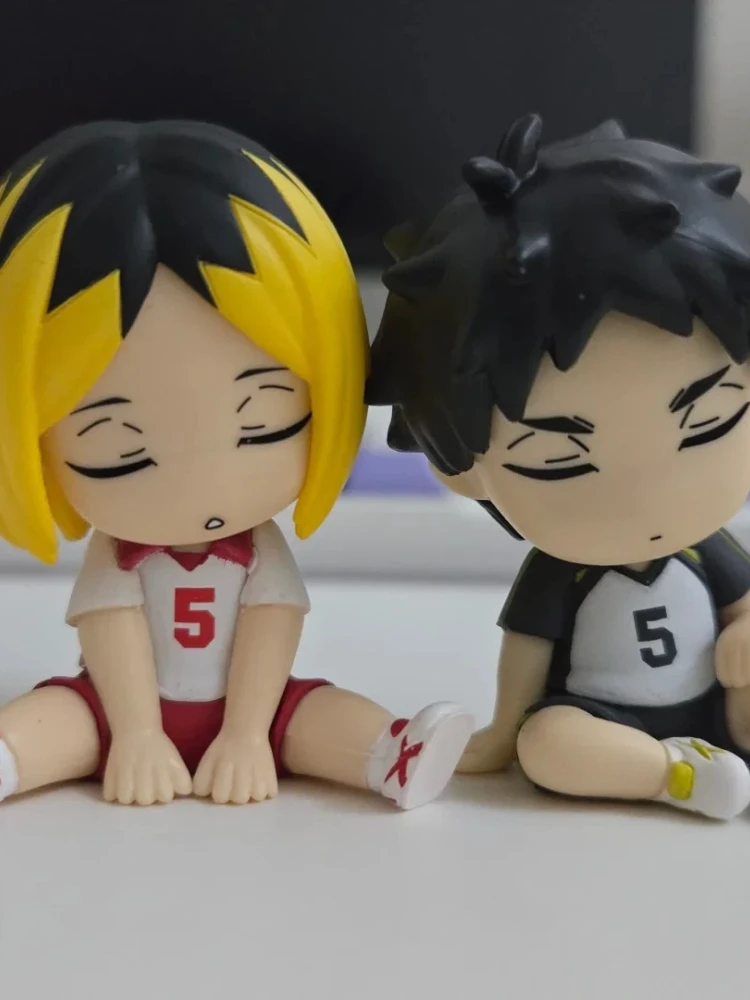 Nowy Produkt w Magazynie Japońskie Anime Siatkówka Młodzieżowa Od Ramienia do Ramienia Sleep Blind Box Ręcznie Robiona Ozdoba na Biurko Pamiątka — zdjęcie 2