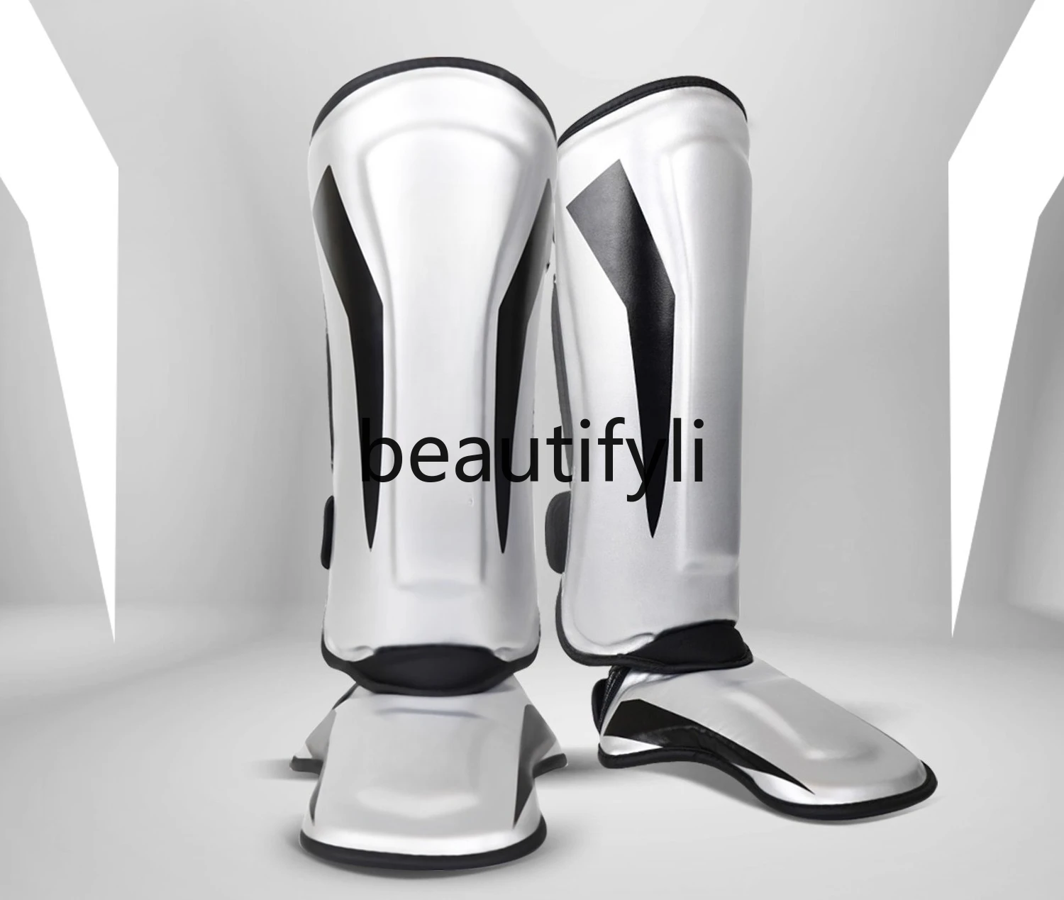 

Leg guards Sanda fighting with foot back shin guards Boxing thickened fighting protective gear