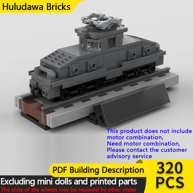 

City Car Model MOC Building Bricks Railway Train Engine CC1100 Modular Technology Gifts Holiday Assemble Children Toys Suit