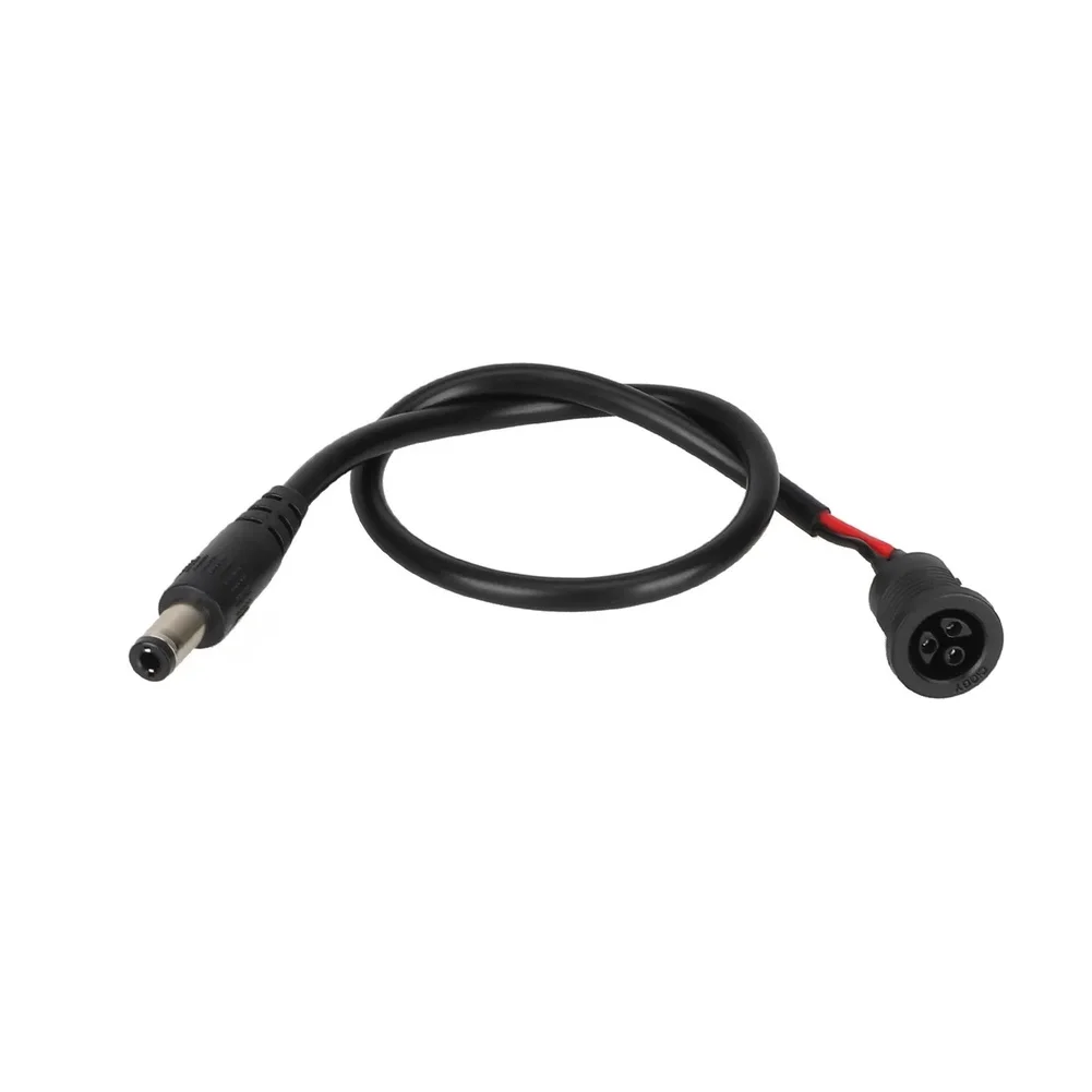Male Female Adapter DC2.1 To CQ Cable For Field Repairs Compact Design Compact Connector Sturdy Construction Skateboard