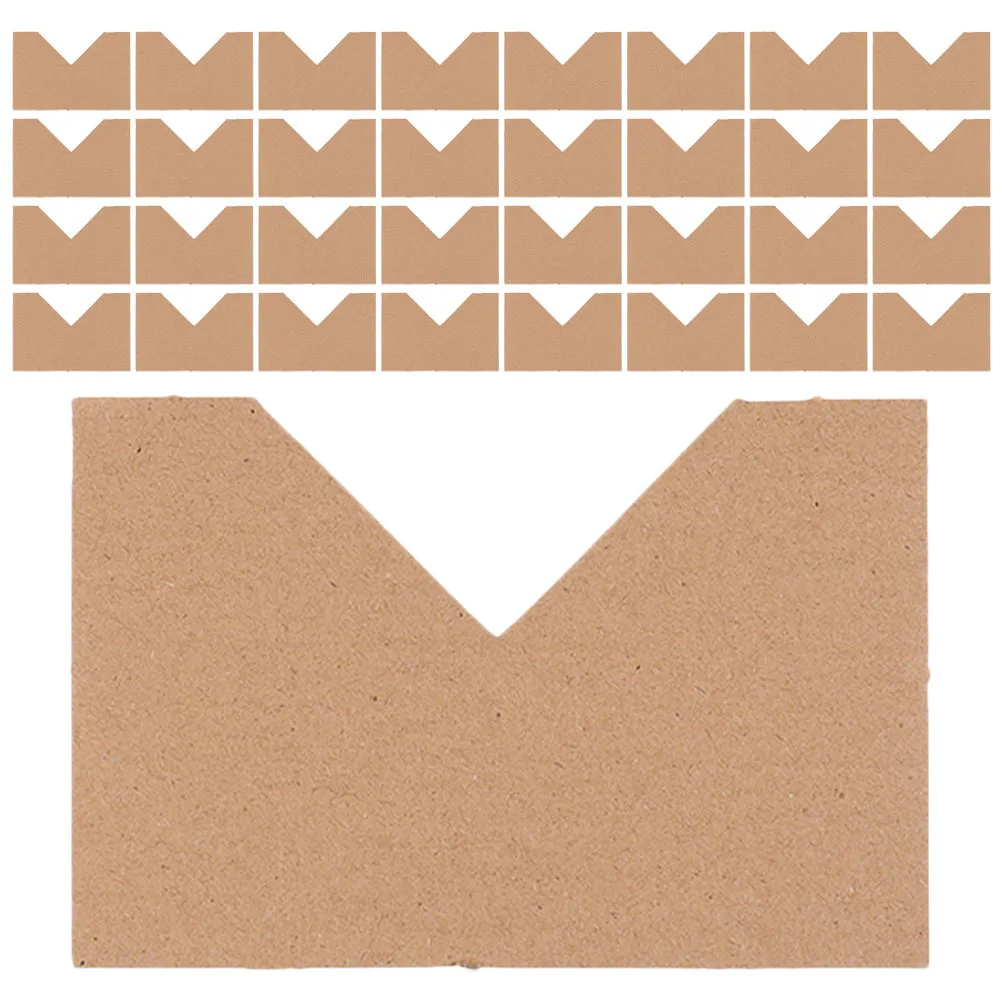 

40Pcs Cardboard Corner Protectors Frame Edge Guards for Shipping Packaging Scrapbooking Photo Albums Picture Frames Paintings