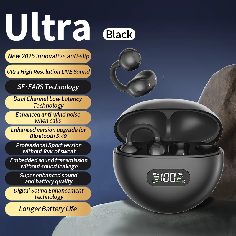 New Sport Earclip W…