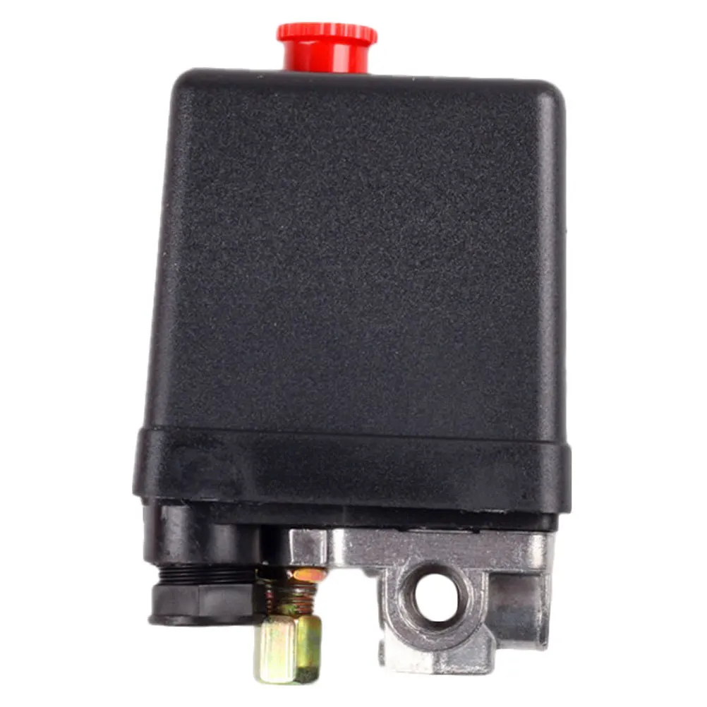 

Air Compressor Switch Pressure Control Automatic Pump 4 Holes Engineering Plastics Durable Easy Install Home Store Studio Use