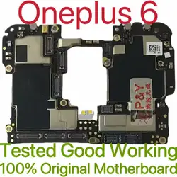 Global Version Original Unlocked Motherboard for Oneplus 6 Good Work Fully Tested Circuit Plate Main Logic Board for Oneplus 6