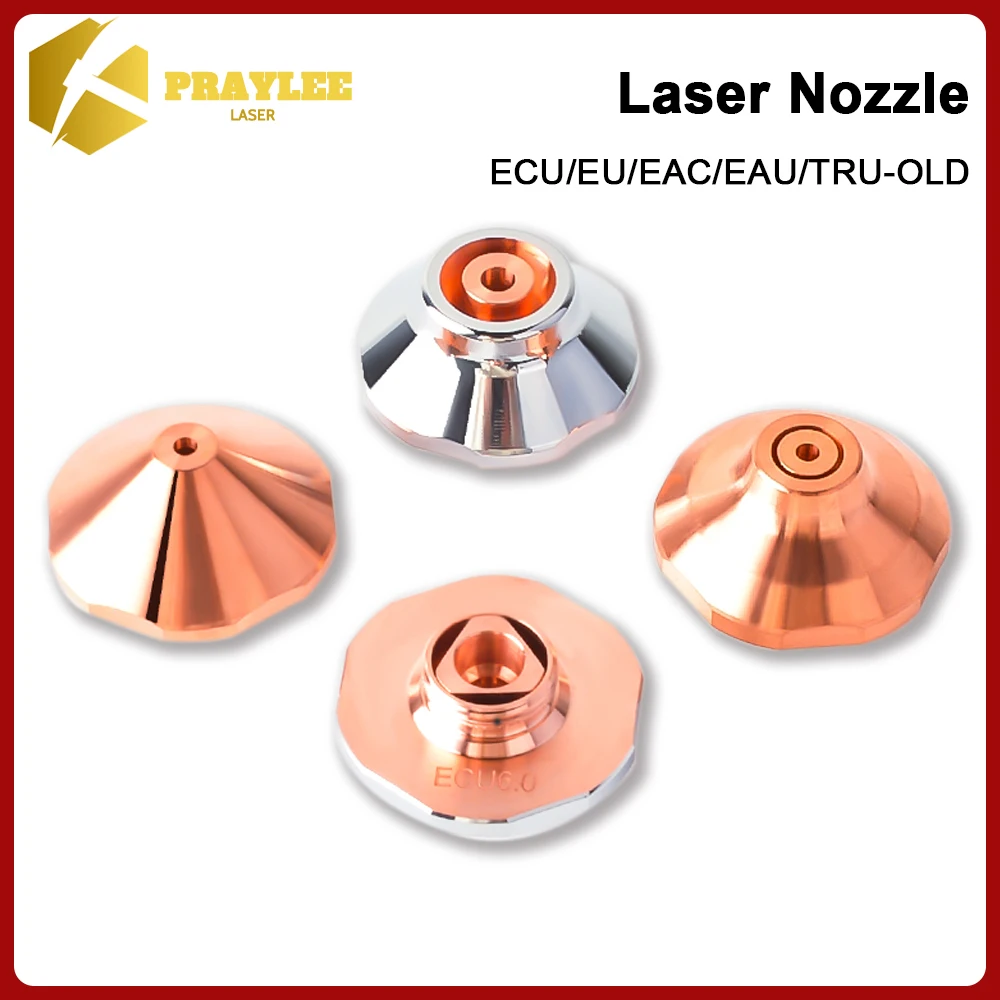 

Laser Nozzles EAA EAC EAU EBM ECU EU Single Double Layers Chrome for Trumpf Precietc Laser Head Fiber Cutting Machine Parts