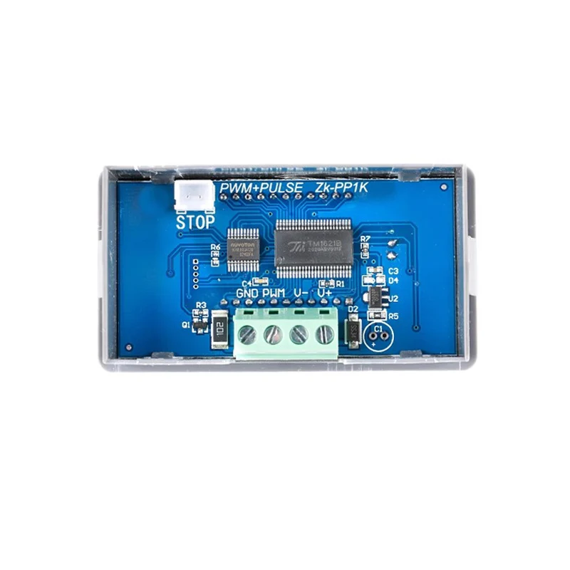 Imagem -05 - Dual Mode Lcd Pwm Signal Generator 1-channel 1hz150khz Frequência de Pulso Pwm Duty Cycle Ajustável Gerador de Onda Quadrada Zk-pp1k