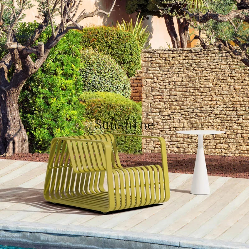 

Sofa coffee table balcony rainproof sun leisure combination