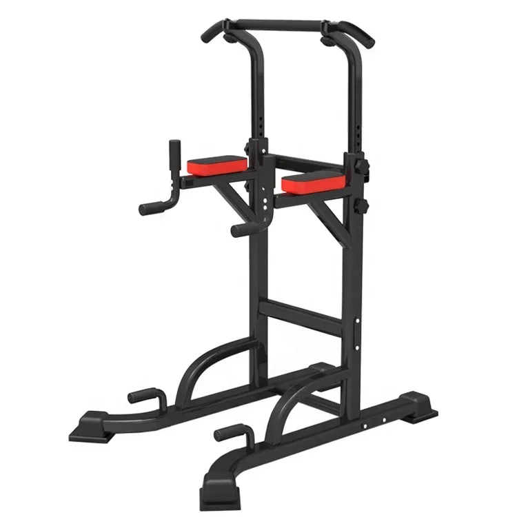 Home-used multi-functional pull up bar horizontal Bar Stretch Pull-Up Device adjustable height power tower dip station