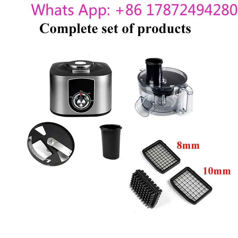 Commercial Electric Vegetable Dicer | Carrot Potato Onion Cube Cutting Machine