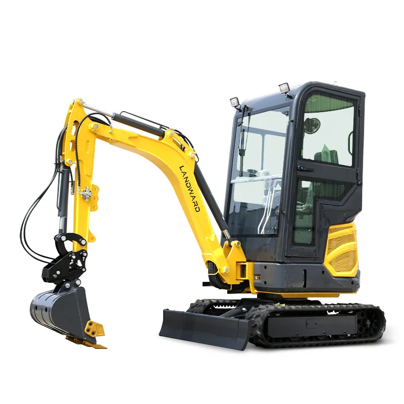 

Multipurpose 1.8 Ton Mini Digger Machine Hydraulic Crawler Garden Compact Customized Household 2 Ton Mini Excavator