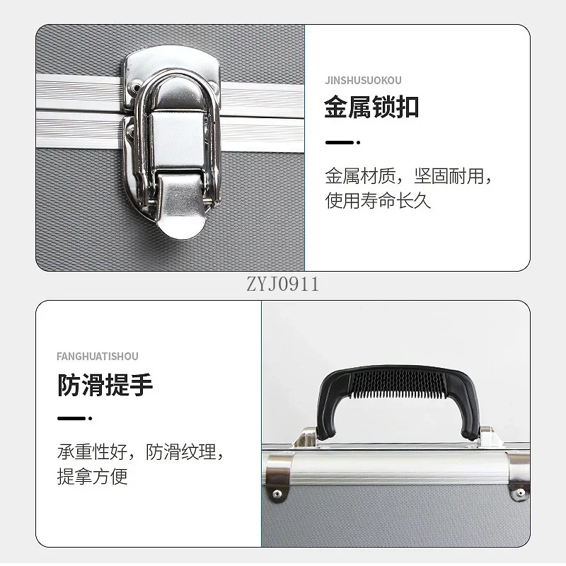 *Internal Medicine and Surgery Comprehensive Medical First Aid Kit Medical Rescue Kit Aluminum Alloy Outpatient Kit