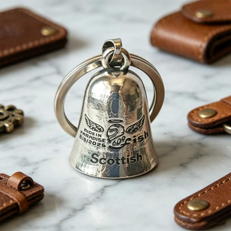 XA6H Metal Decorative Charm for Bag or Belt Loop Carry With Top Loop, 4.5 Pendant Detail for Daily Placement, Small Gear