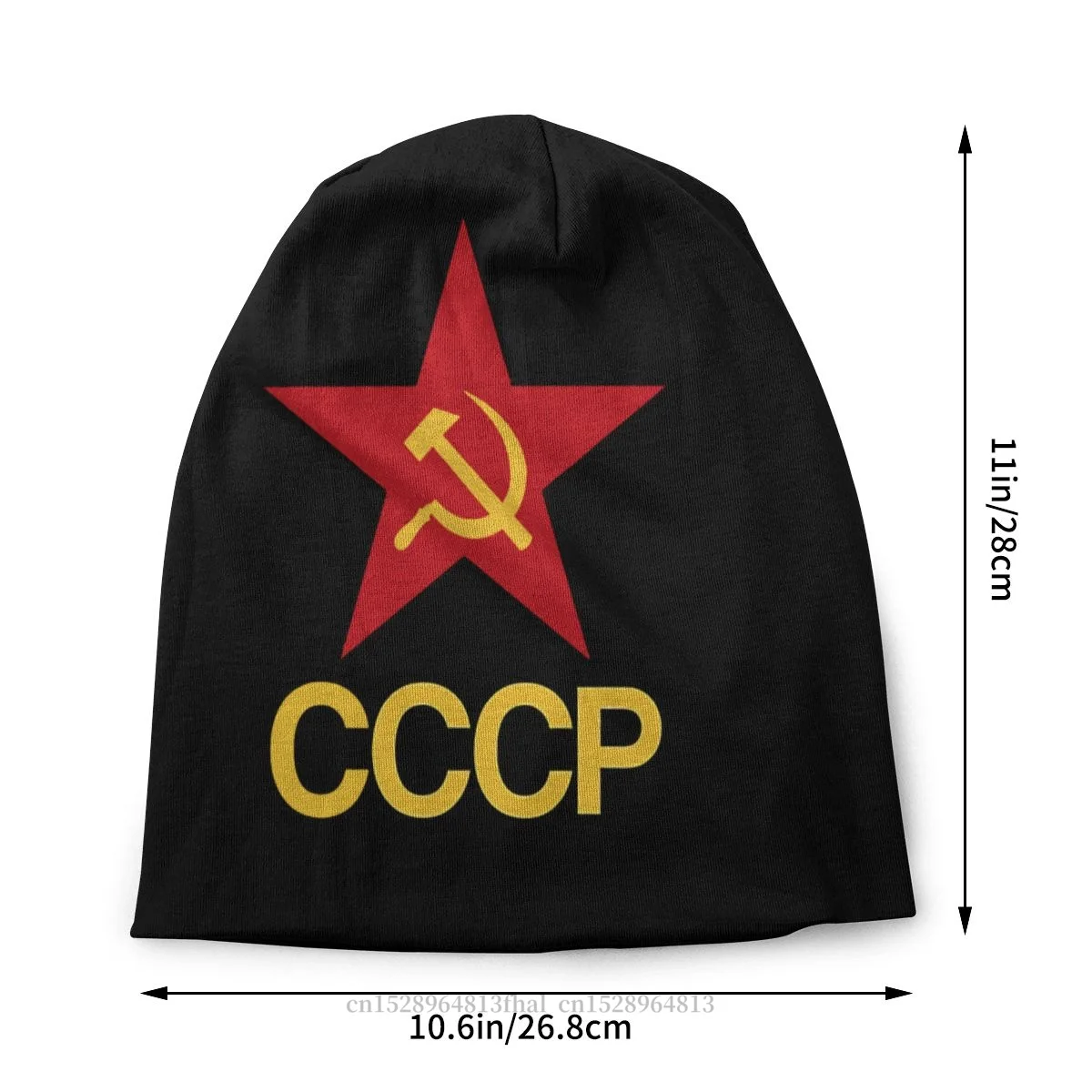 USSR Soviet Union Bonnet Homme Outdoor Thin Hat Russian CCCP Skullies Beanies Caps For Men Women Style Cotton Hats