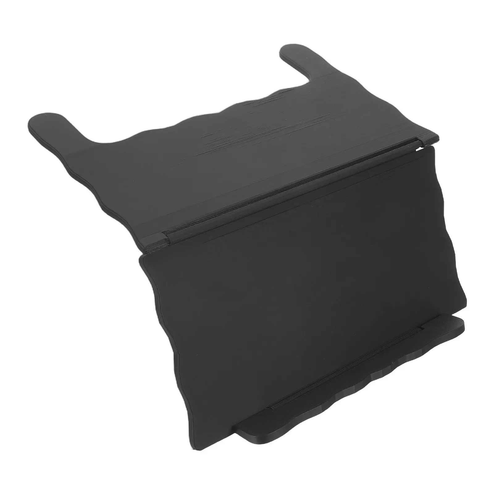 Mahjong Card Holder Tray Foldable Scorecard Organizer Black Stable Anti-Tip Design for Home Travel Party American Mahjong Card