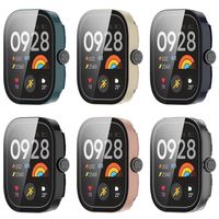 New PC+Tempered Protective Case Full Cover Smart Screen Protector Watch Hard Cover Shell for Redmi Watch 4