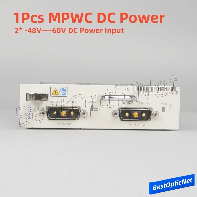 Used Huawei MPWC 48V DC Power Card Support -48V~-60V DC Input For MA5608T GPON EPON OLT