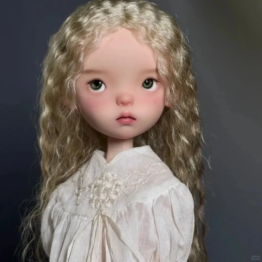 

Новая кукла sd bjd 1/6, специальная landoudou, милая маленькая тканевая кукла sd, bjd, простое тело, смола, телесный детский макияж для девочек