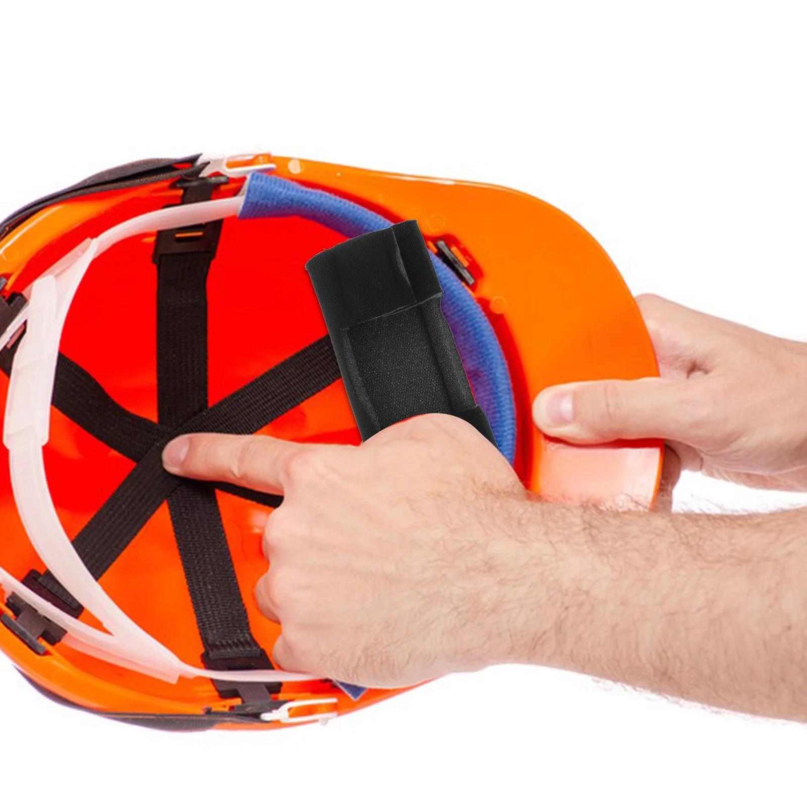 

2pcs Hard Hat Liner Washable Reusable Sweat Absorbing Band For Safety Comfortable Breathable Hardhat Sweatband Worker Hat