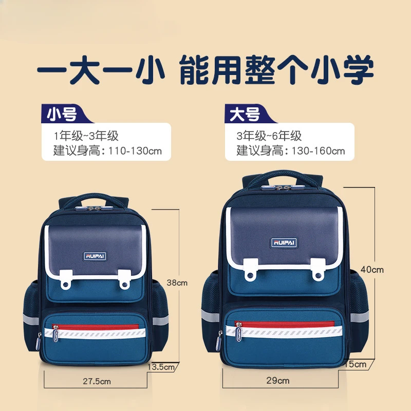 กระเป๋านักเรียนกันน้ำสำหรับเด็ก, กระเป๋านักเรียนประถมกระเป๋าสะพายไหล่1ถึง6เกรดเป้สะพายหลังไปโรงเรียนจุของได้เยอะ