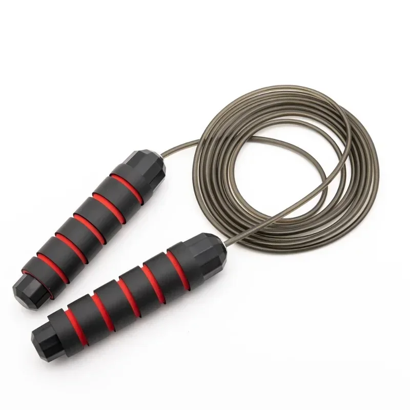 Adjustable length steel wire jump rope fitness and sports equipment middle school entrance examination