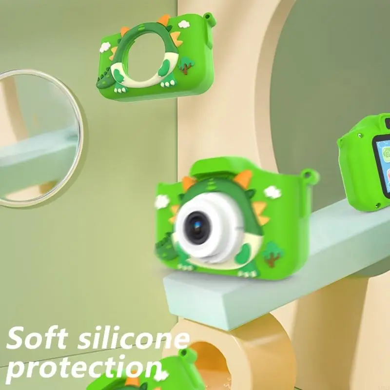 Rechargeable Children Camera 400mAh Battery Electric Camera Toy for Family Game L8RB