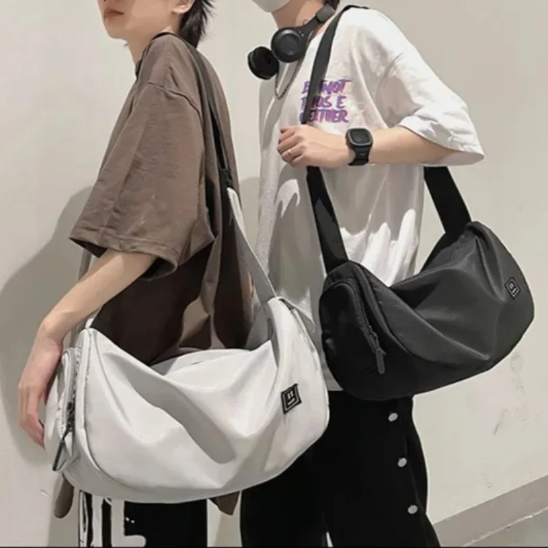 

Korean Harajuku Crossbody Bag Sports Yoga Fitness Swimming Bag Men Women Fashion Large Capacity Lightweight Luggage Storage Bag