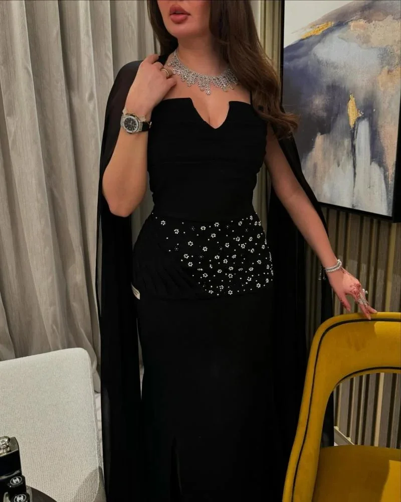 

Индивидуальные платья для выпускного вечера без рукавов с V-образным вырезом и бисером Вечерние платья с разрезом по бокам Вечерние платья длиной до пола