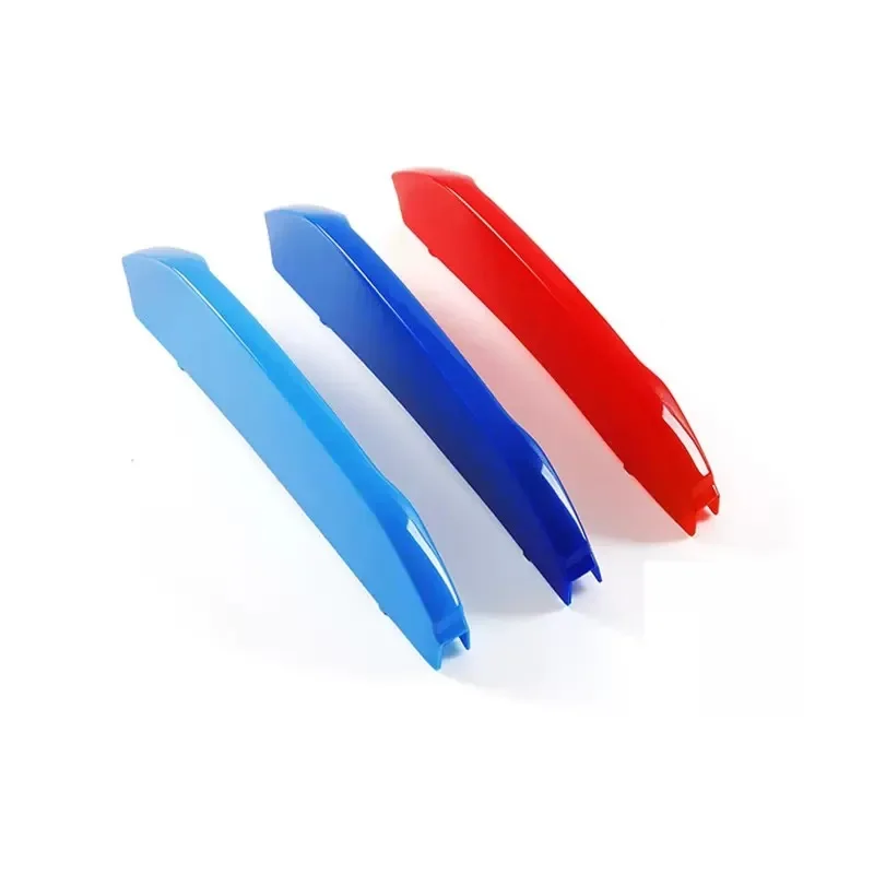 

ABS Car Front Grille Stripes Covers Grid Strips Clips Trim Cover Car Accessories For BMW X3 X4 F25 F26 G01 G02 2017-2022