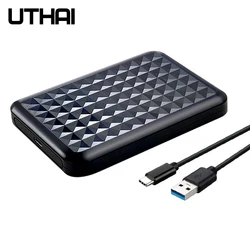 Uthai Typ-C tragbare Speicher gerät Box 2,5 Zoll SSD Solid-State-Laufwerk Shell Sata Serial Port Notebook externe Box