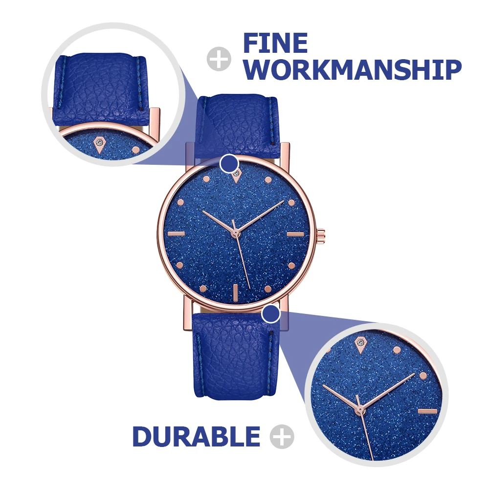 

Sky Quartz Watch for Women Ladies Imitation Elegant Adjustable Wristwatch Versatile Lightweight