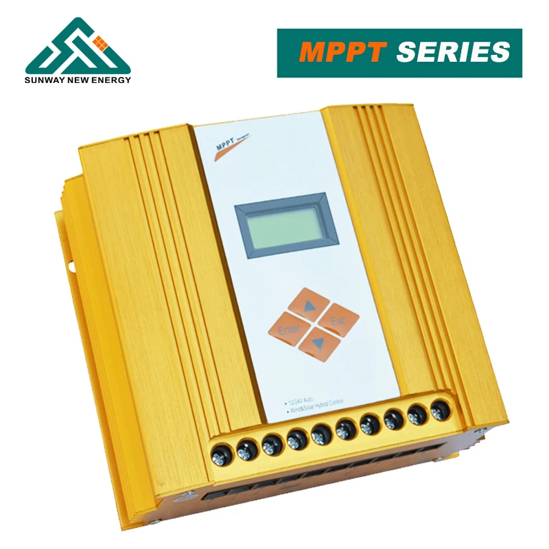 Quick delivery mppt wind solar hybrid charge controller 100w 200w 12v mppt solar charge controller