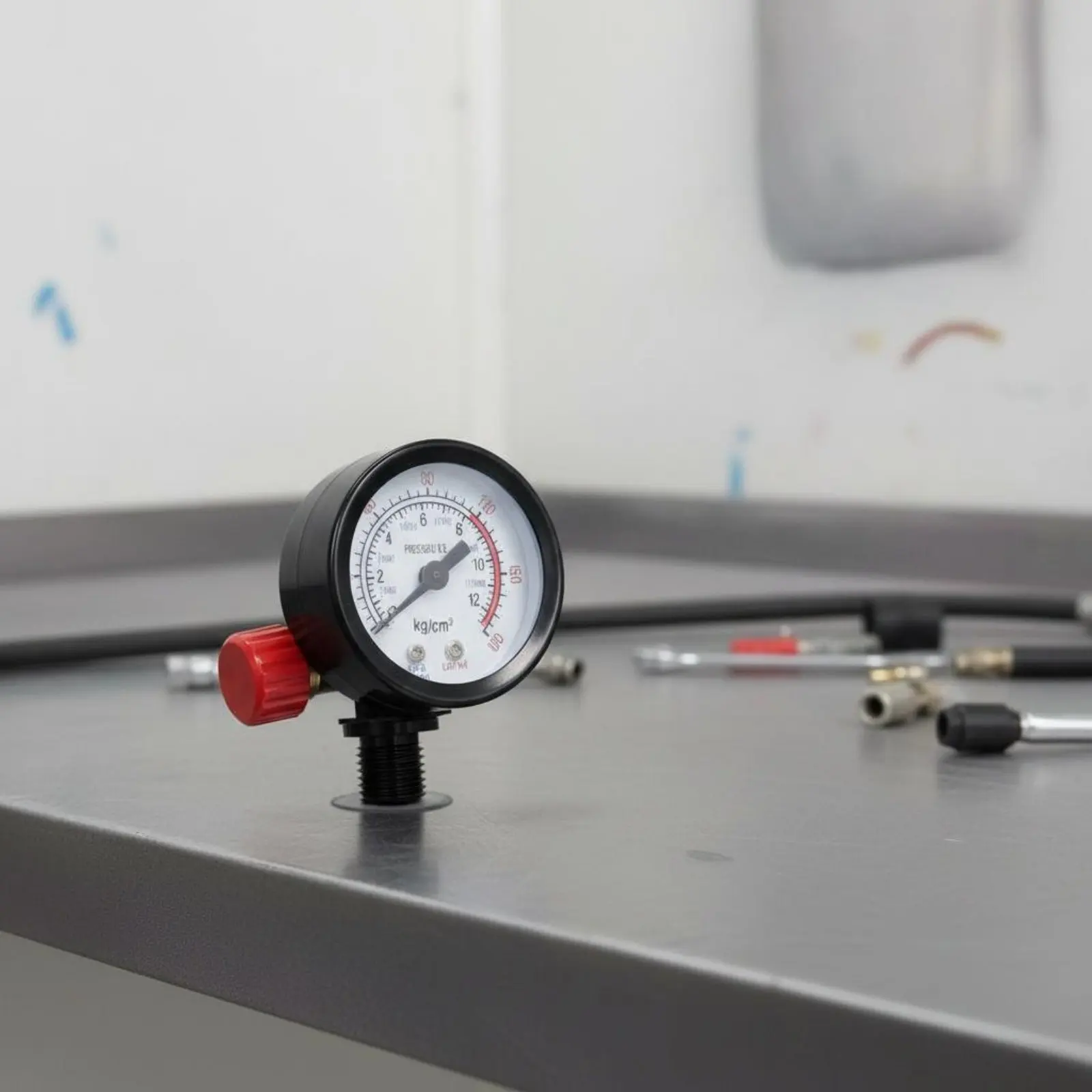 Afbeelding 3: Paint Pressure Controller Portable Gas Pressure Controller with Gauge Air-Powered Tool Accessory Fine Atomization