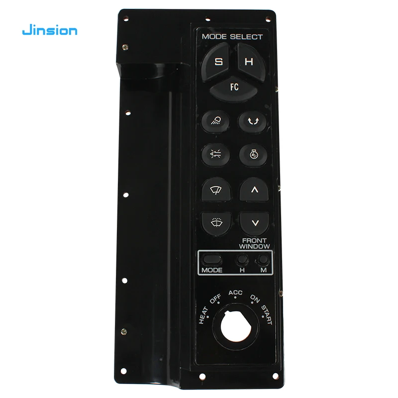 JINSION Excavator Accessories Parts Console Pad Air Condition Controller Panel for Kobelco SK200-2 SK200-3 YN20M0129P1